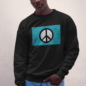 Peace Sign Flag Sweatshirt