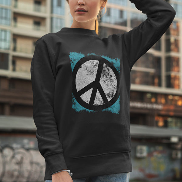 Peace Sign Flag Sweatshirt
