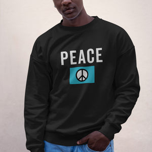 Peace Sign Flag Sweatshirt