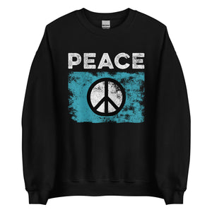 Peace Sign Flag Sweatshirt