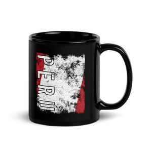 Peru Flag - Distressed Flag Mug