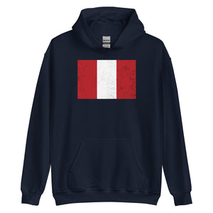 Peru Flag Hoodie