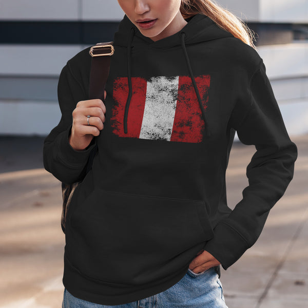 Peru Flag Hoodie