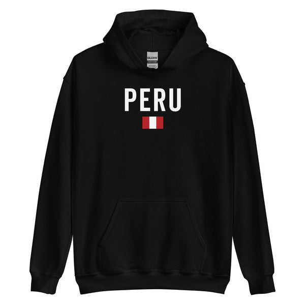 Peru Flag Hoodie