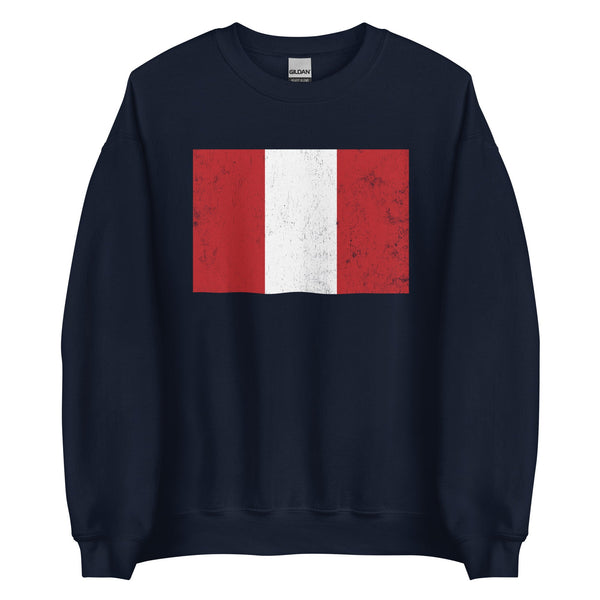 Peru Flag Sweatshirt