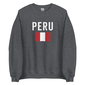 Peru Flag Sweatshirt