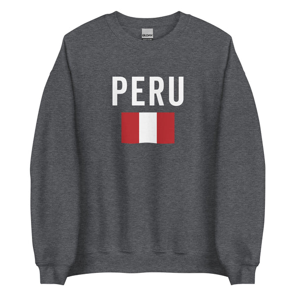 Peru Flag Sweatshirt