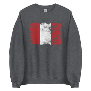 Peru Flag Sweatshirt