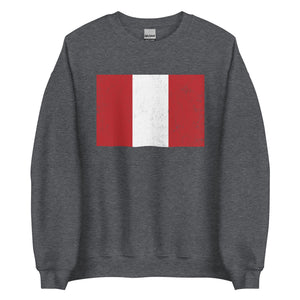 Peru Flag Sweatshirt