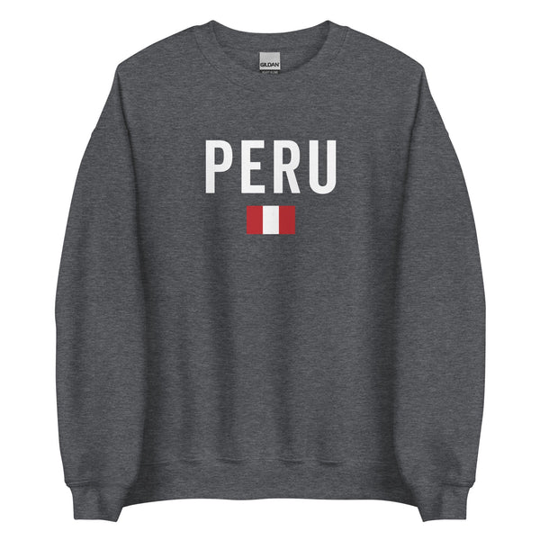 Peru Flag Sweatshirt