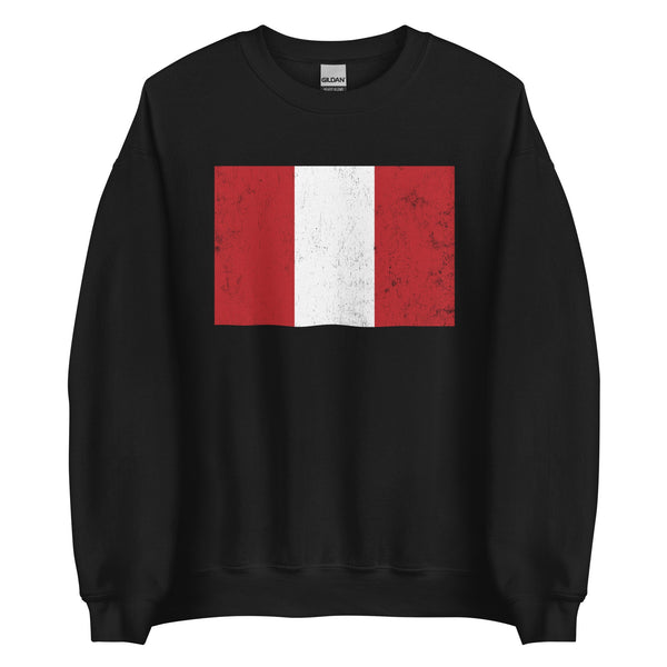 Peru Flag Sweatshirt