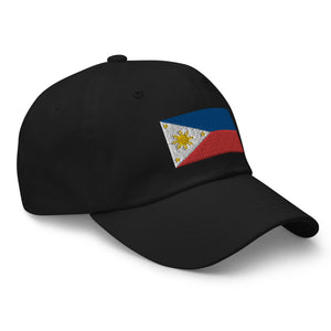 Philippines Flag Cap - Adjustable Embroidered Dad Hat