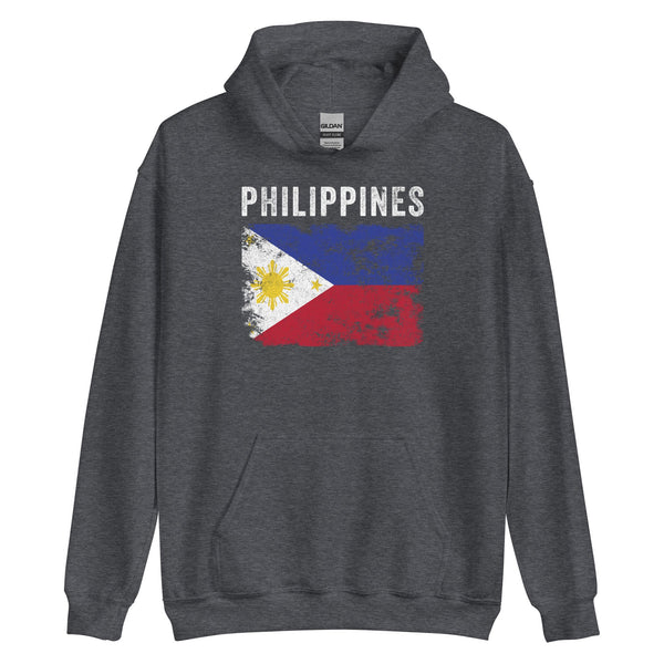 Philippines Flag Vintage - Filipino Flag Hoodie
