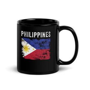 Philippines Flag Vintage - Filipino Flag Mug