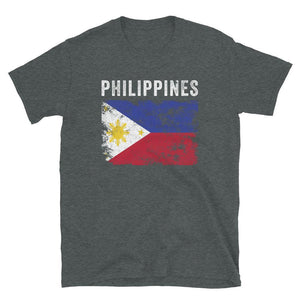 Philippines Flag Vintage - Filipino Flag T-Shirt