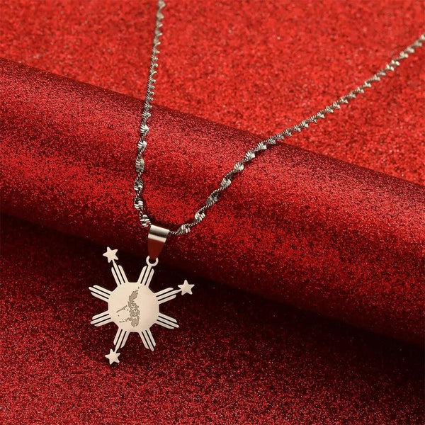 Philippines Map Necklace