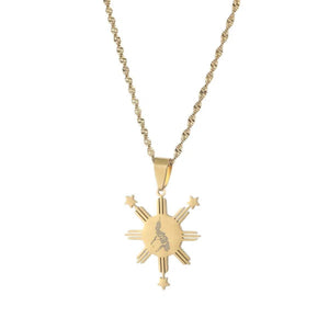 Philippines Map Necklace