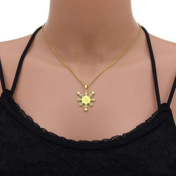 Philippines Map Necklace