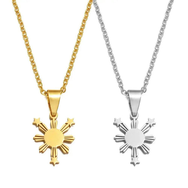 Philippines Symbol Pendant Necklace
