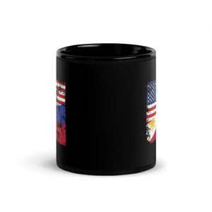 Philippines USA Flag Mug