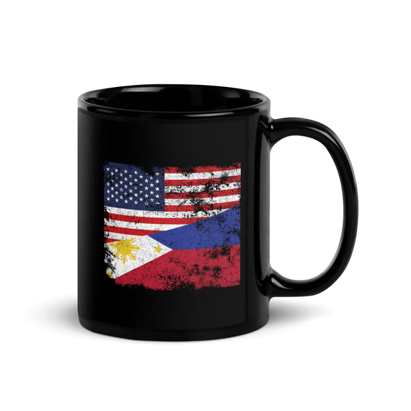 Philippines USA Flag Mug