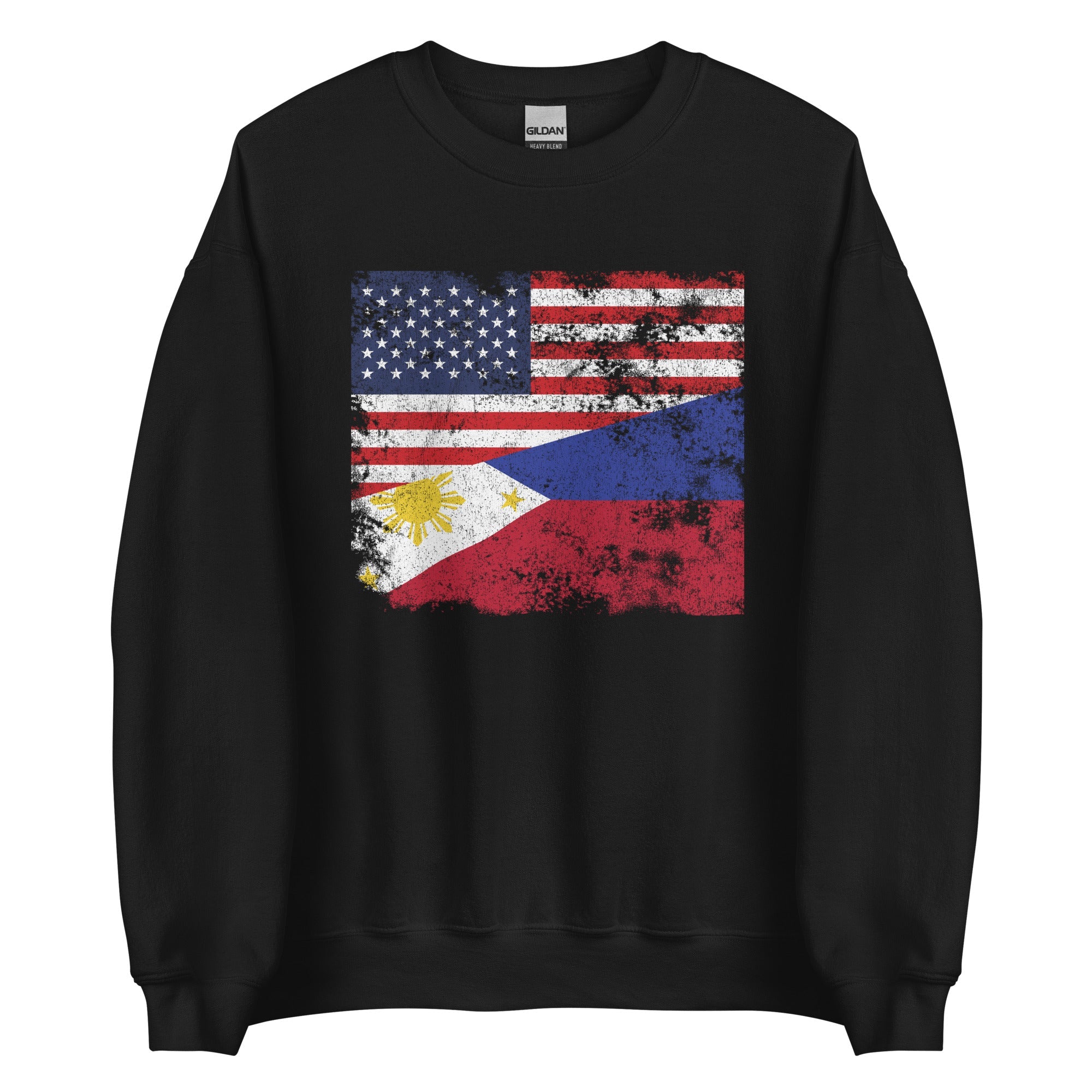 Philippines USA Flag Sweatshirt