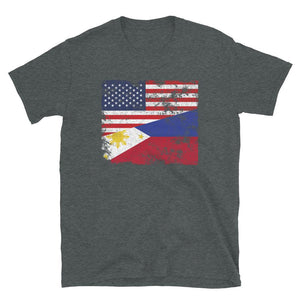 Philippines USA Flag T-Shirt