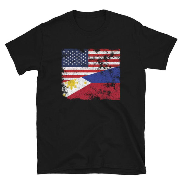 Philippines USA Flag T-Shirt