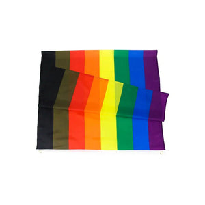 Philly Pride Flag - 90x150cm(3x5ft) - 60x90cm(2x3ft) - LGBTQIA2S+