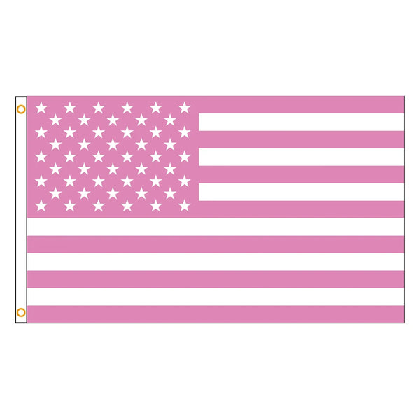 Pink USA Flag - 90x150cm(3x5ft) - 60x90cm(2x3ft)