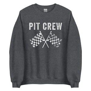 Pit Crew Checkered Flag Sweatshirt
