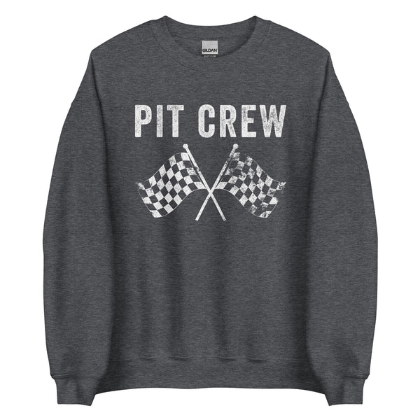 Pit Crew Checkered Flag Sweatshirt