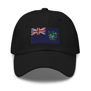 Pitcairn Islands Flag Cap - Adjustable Embroidered Dad Hat