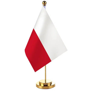 Poland Desk Flag - Small Office Table Flag