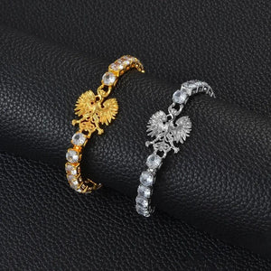Poland Eagle Pendant Bracelet