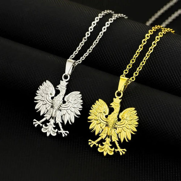 Poland Eagle Pendant Necklace