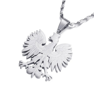 Poland Eagle Pendant Necklace