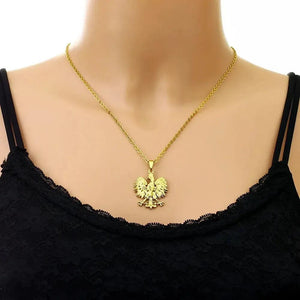 Poland Eagle Pendant Necklace