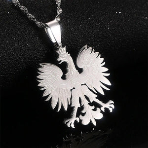 Poland Eagle Pendant Necklace