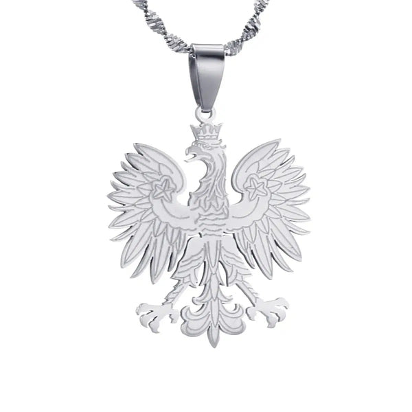 Poland Eagle Pendant Necklace