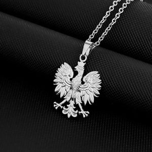 Poland Eagle Pendant Necklace
