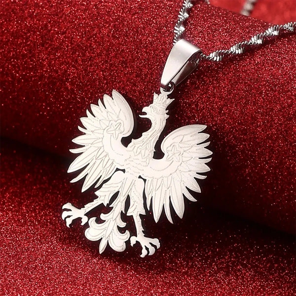 Poland Eagle Pendant Necklace