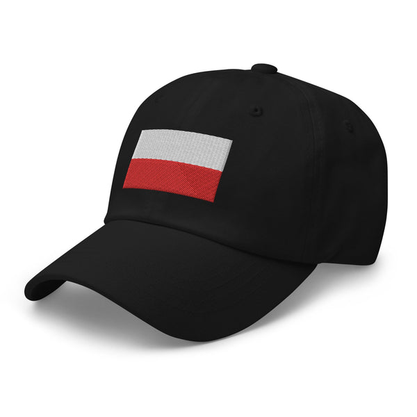 Poland Flag Cap - Adjustable Embroidered Dad Hat