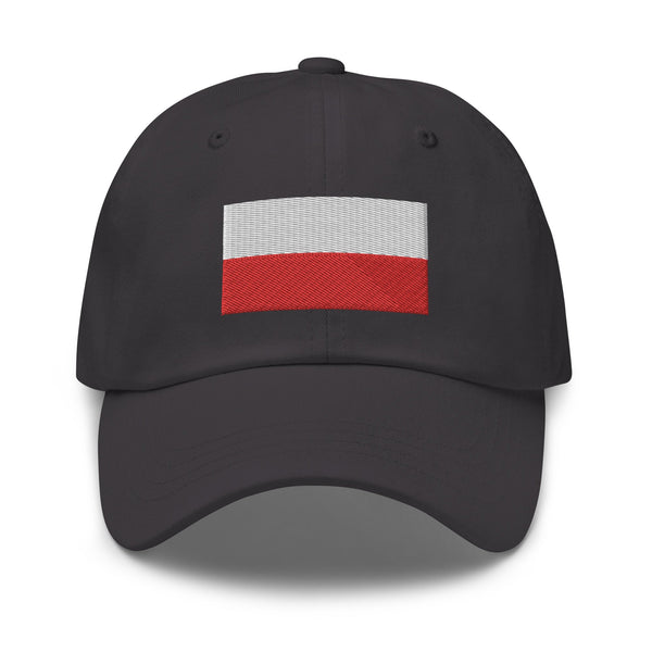 Poland Flag Cap - Adjustable Embroidered Dad Hat