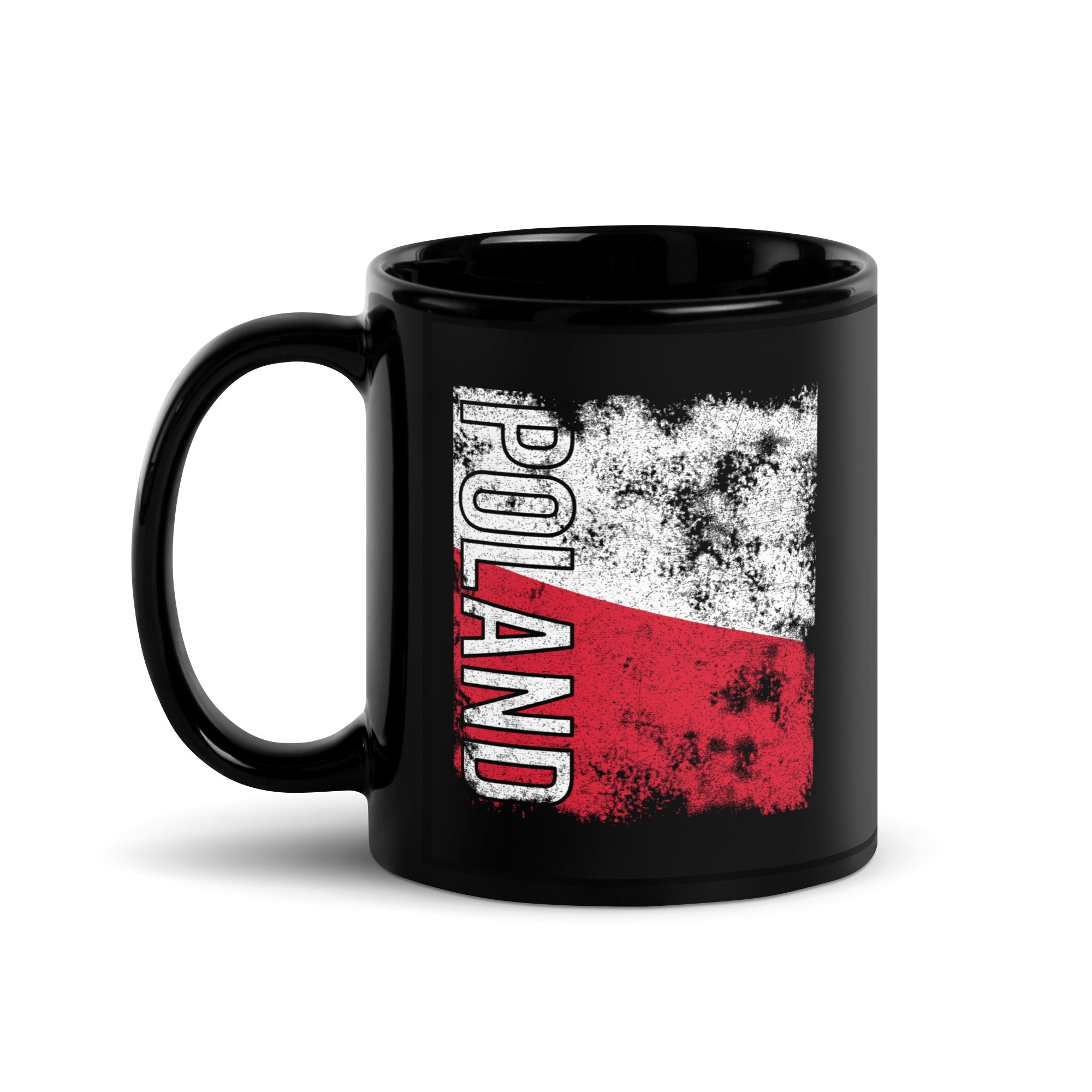 Poland Flag - Distressed Flag Mug