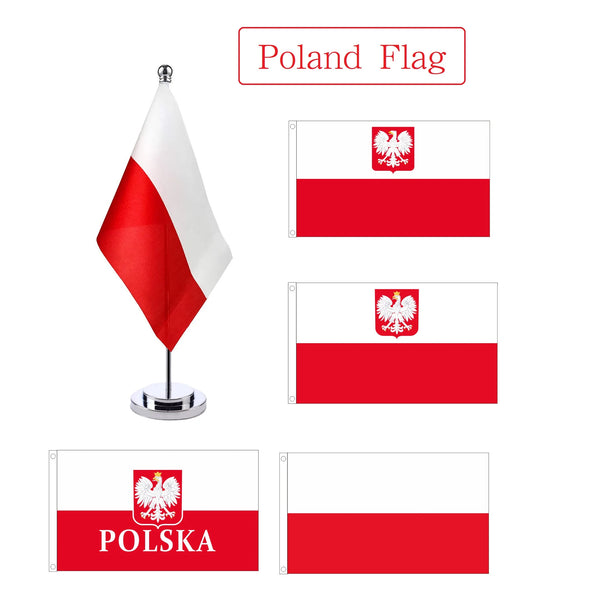 Poland Flags - 90x150cm(3x5ft)