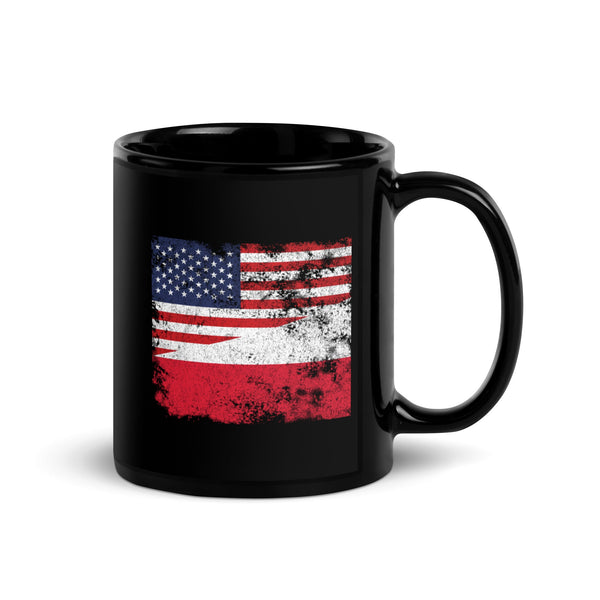 Poland USA Flag Mug