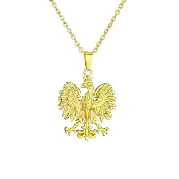 Poland Eagle Pendant Necklace
