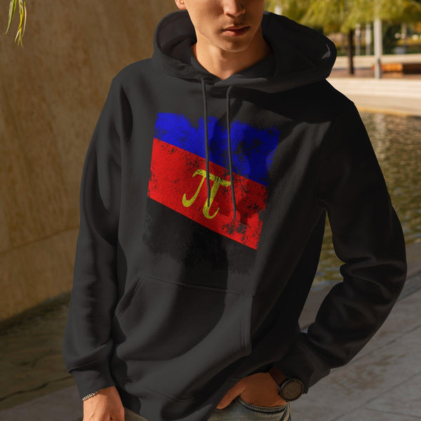 Polyamorous Flag - Distressed LGBT+ Hoodie
