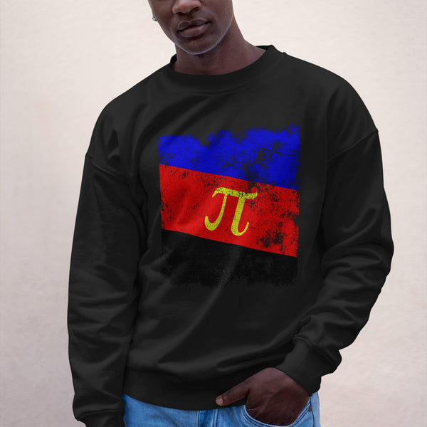 Polyamorous Flag - Distressed LGBT+ Sweatshirt